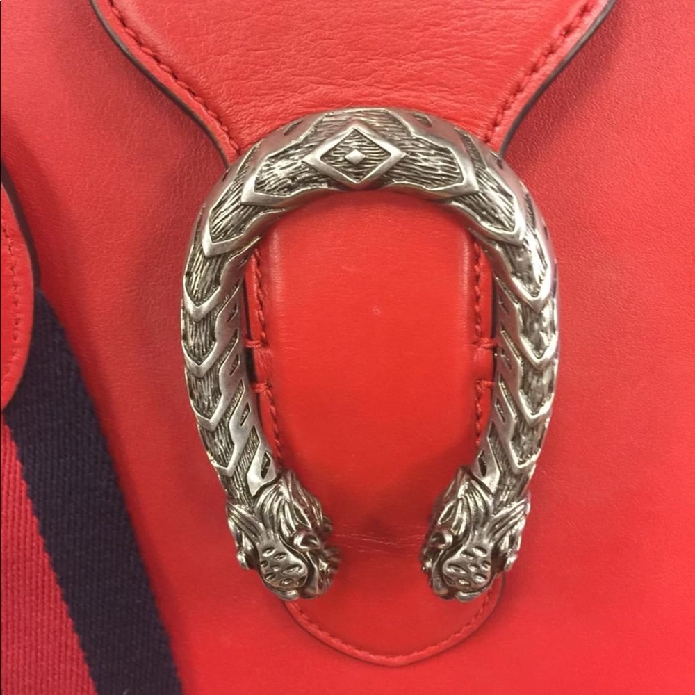 Gucci Red Dionysus Handbag